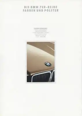BMW 7er Farben 1992