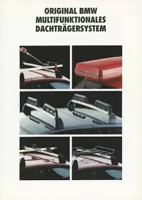 BMW Dachträgersystem Prospekt 5.1991