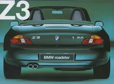 BMW Z 3 Roadster Prospekt 1999