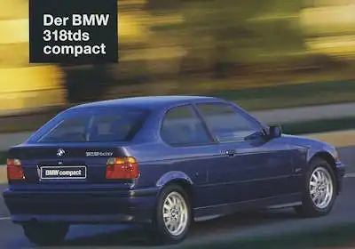 BMW 318 tds Compact Prospekt 1.1995