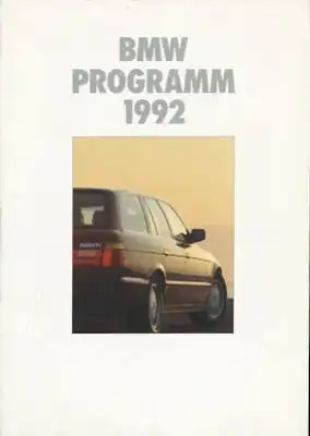 BMW Programm 1992