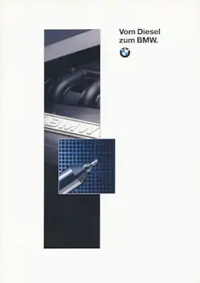 BMW Diesel Prospekt 1995