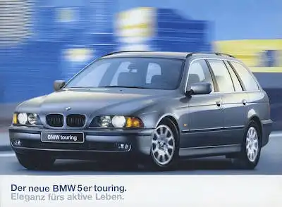 BMW 5er touring Prospekt 1997