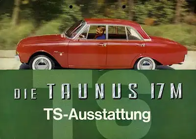 Ford Taunus 17 M TS Prospekt 1962