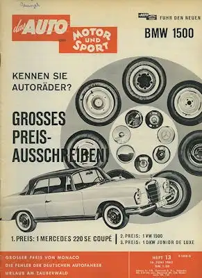 Auto, Motor & Sport 1962 Heft 13