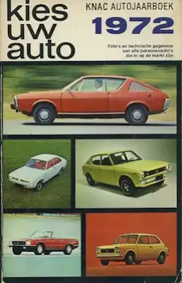 Kies uw Auto K.N.A.C. Autojaarboek 1972