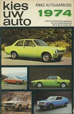 Kies uw Auto K.N.A.C. Autojaarboek 1974