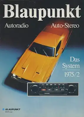 Autoradio Blaupunkt Programm 1975