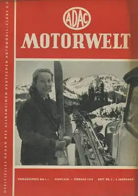ADAC Motorwelt 1950 Heft 2