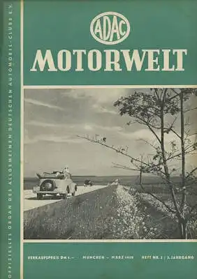 ADAC Motorwelt 1950 Heft 3