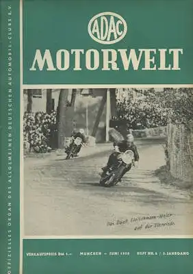 ADAC Motorwelt 1950 Heft 6