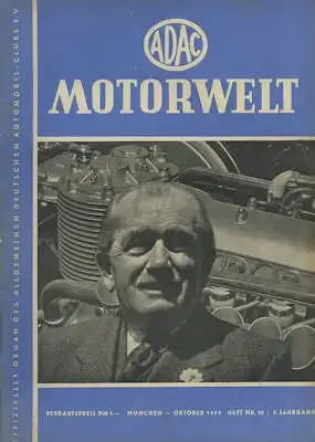 ADAC Motorwelt 1950 Heft 10