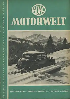 ADAC Motorwelt 1950 Heft 12