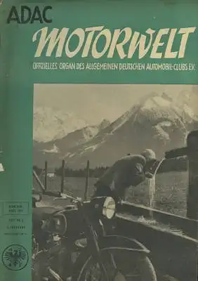 ADAC Motorwelt 1951 Heft 3