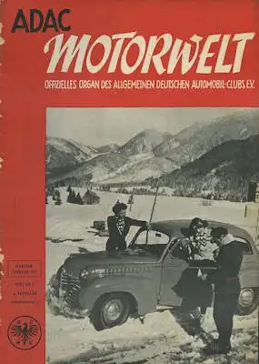 ADAC Motorwelt 1951 Heft 2