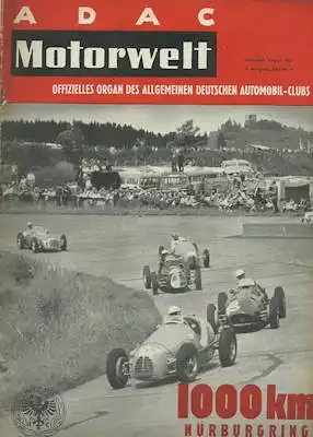 ADAC Motorwelt 1953 Heft 8
