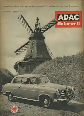 ADAC Motorwelt 1954 Heft 9
