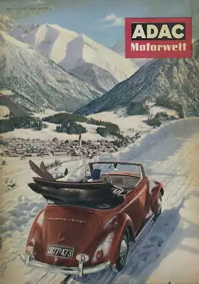 ADAC Motorwelt 1954 Heft 1