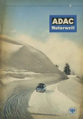 ADAC Motorwelt 1954 Heft 2