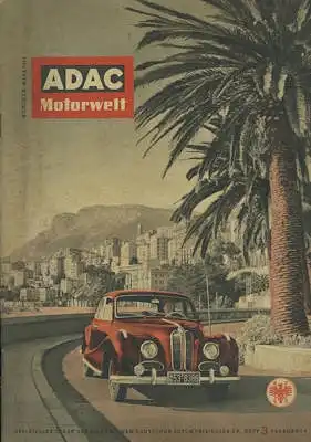 ADAC Motorwelt 1954 Heft 3