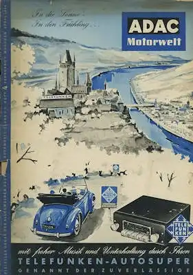 ADAC Motorwelt 1954 Heft 4