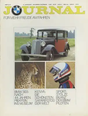 BMW Journal Heft 6 1977