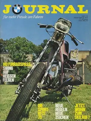 BMW Journal Heft 1 1976
