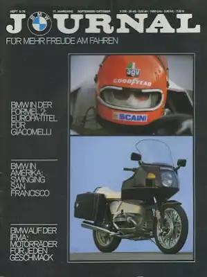 BMW Journal Heft 5 1978