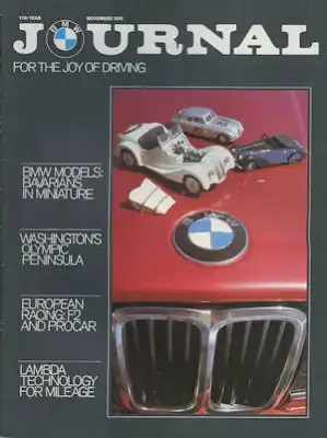 BMW Journal Heft November 1978 e