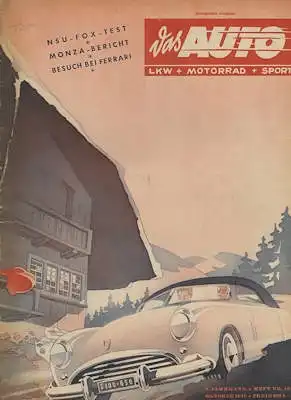 Das Auto 1949 Heft 19
