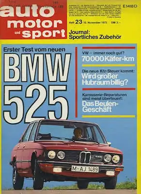 Auto, Motor & Sport 1973 Heft 23