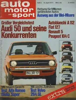 Auto, Motor & Sport 1975 Heft 8