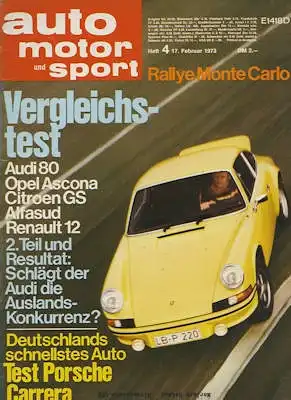 Auto, Motor & Sport 1973 Heft 4
