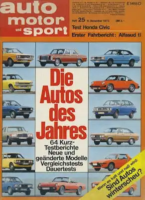 Auto, Motor & Sport 1973 Heft 25