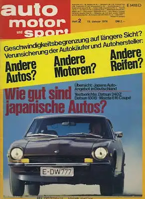 Auto, Motor & Sport 1974 Heft 2
