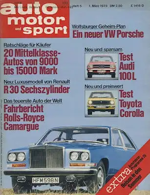 Auto, Motor & Sport 1975 Heft 5