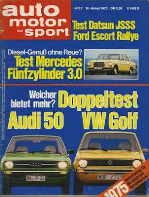 Auto, Motor & Sport 1975 Heft 2