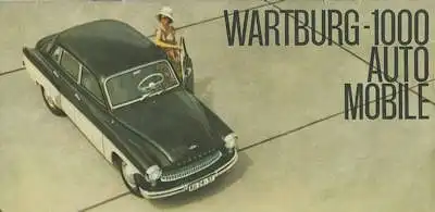 Wartburg 1000 Prospekt 1963