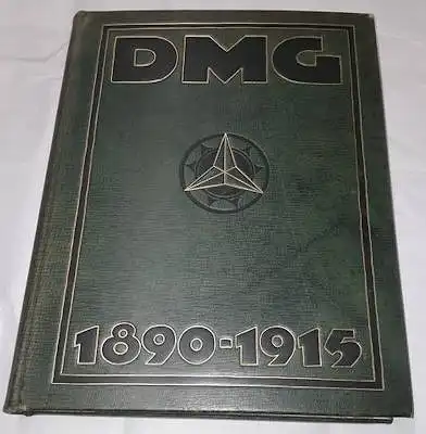 DMG Chronik mit Ledereinband 1890-1915