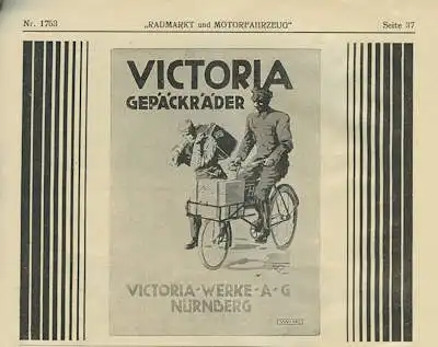 Rad-Markt und Motorfahrzeug 27.12.1924 Nr. 1753