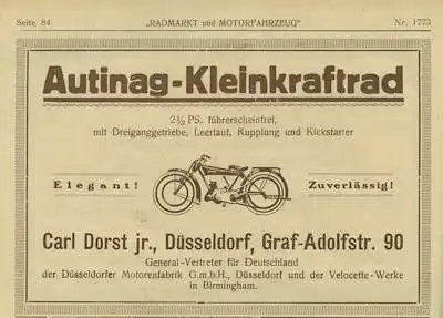 Rad-Markt und Motorfahrzeug 16.5.1925 Nr. 1773