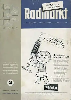 Radmarkt 1956 Heft 21