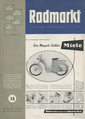 Radmarkt 1956 Heft 13