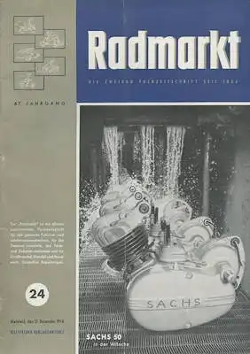 Radmarkt 1956 Heft 24