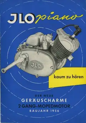 Ilo Motor Prospekt Piano 1956