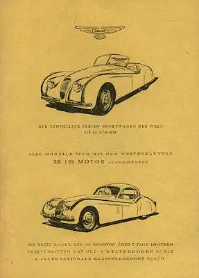 Jaguar Programm 1953