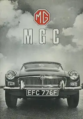 MG C Bedienungsanleitung 1969