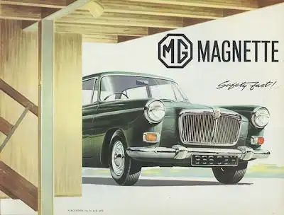 MG Magnette Prospekt 8.1964