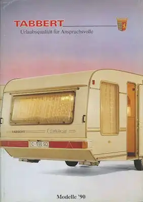 Tabbert Wohnwagen Programm 1990