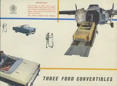 Ford / GB Cabriolet Prospekt 4.1957 e